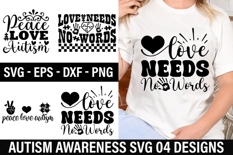 Autism ribbon svgs Image 5