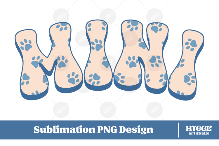American Mini 4th of July USA Cat Dog Paw DTF Sublimation