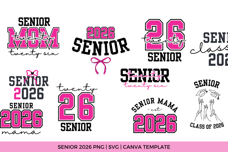Senior Mom Svg Image 14