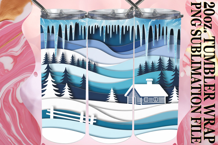 Christmas Tumbler Wrap Image 9
