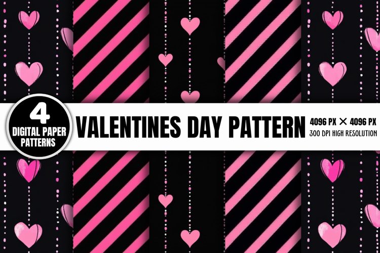 Pink Heart Background Image 5
