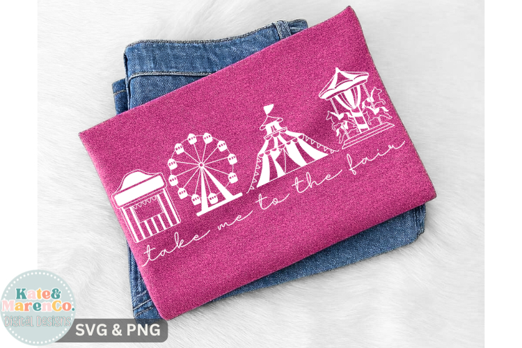 County Fair SVG | State Fair SVG | Take Me To The Fair PNG