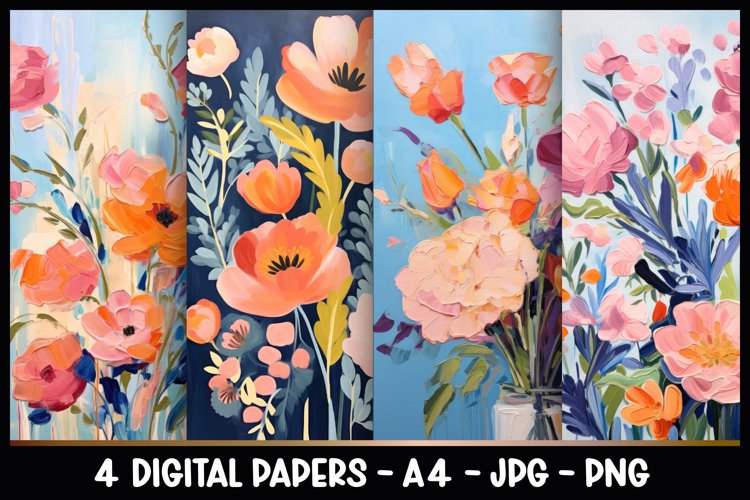 Summer Digital Paper Image 3