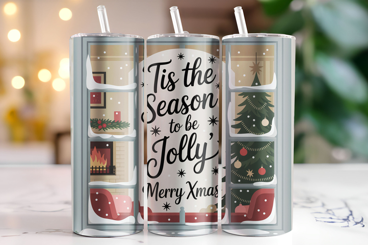 Christmas Tumbler Wrap Image 21