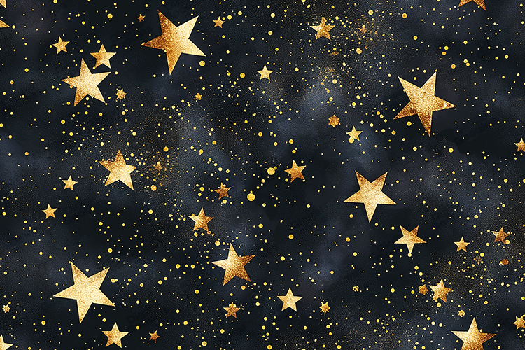 Black and Gold Glitter Background Image 2