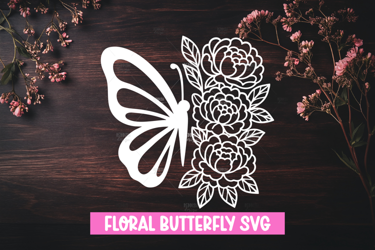 Silhouette Butterfly Svg Image 11