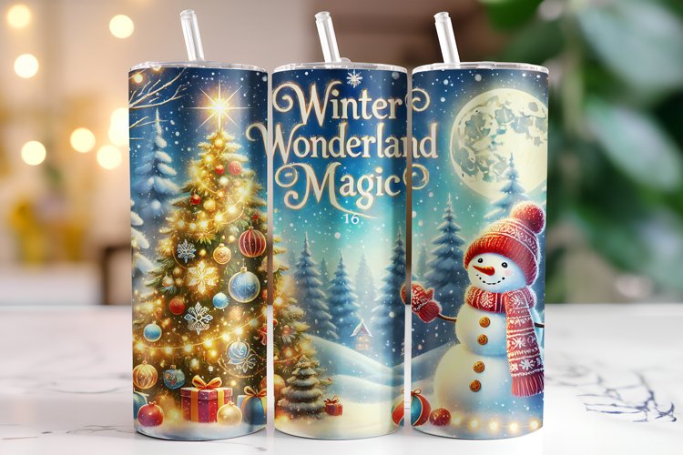 Christmas Tumbler Wrap Image 12