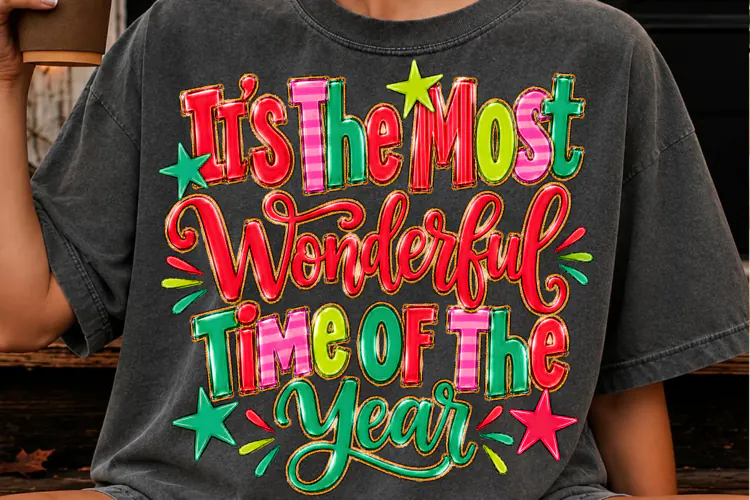 It's is the most wonderful time year PNG,