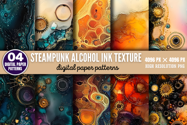 Steampunk Background Image 19