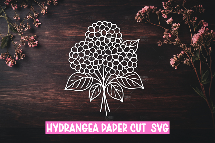 Hydrangea Clipart Image 14