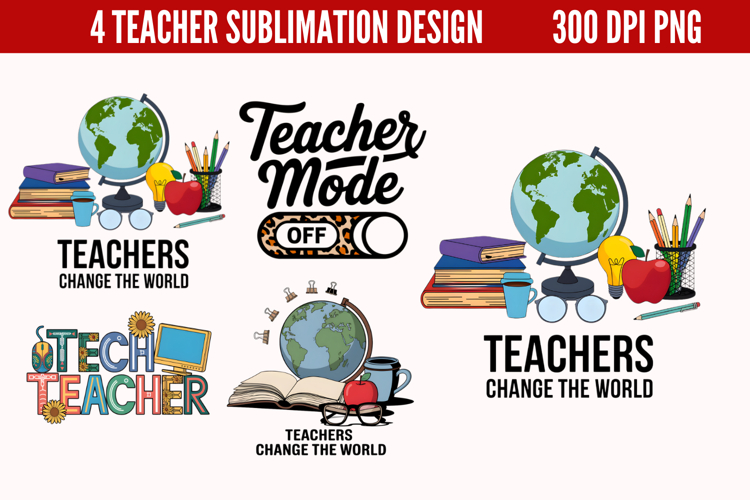 Teacher Sublimation Designs Image 20