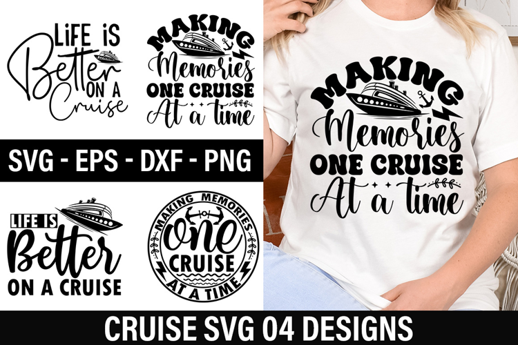 Cruise SVG Design - Making memories one cruise at a time