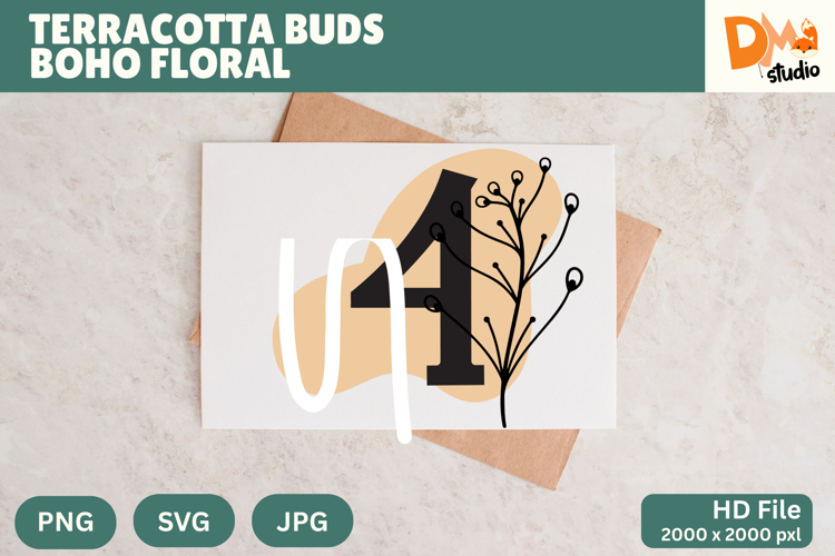 Floral Monogram Letter Svg Image 18