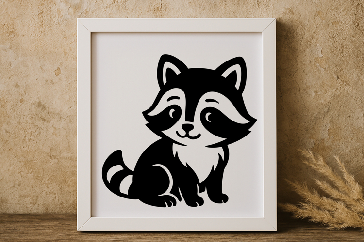 Raccoon Silhouette Image 24