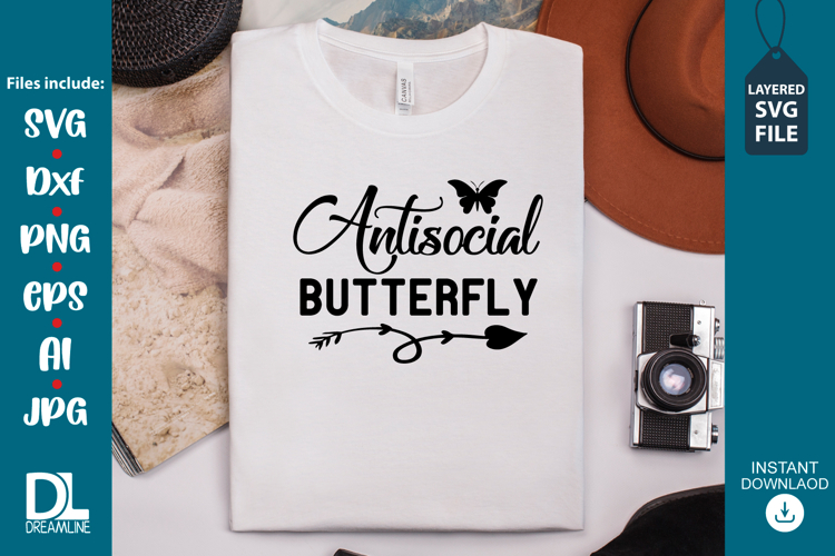 Butterfly Sublimation Designs Image 5