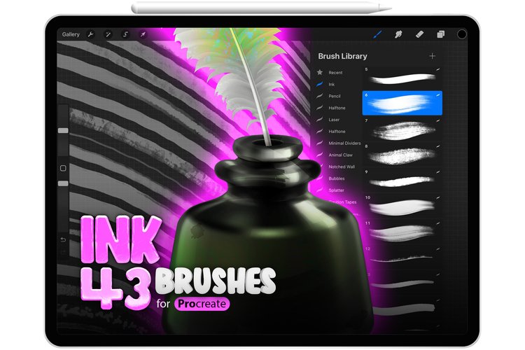 True Ink Procreate Brushes