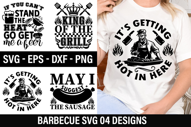 Barbecue SVG Design - May i suggest the sausage