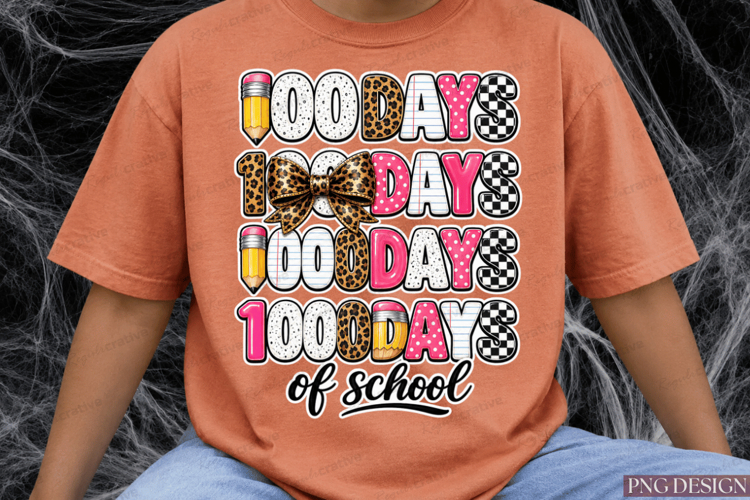 100 days of School SVGs Image 2
