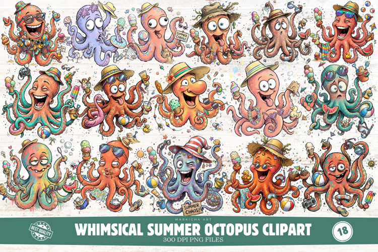 Octopus Cartoon Image 18