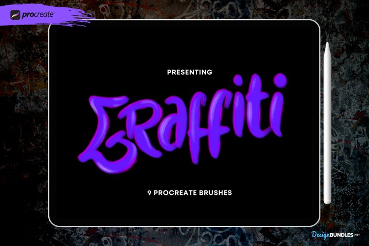 Graffiti Brush for Procreate