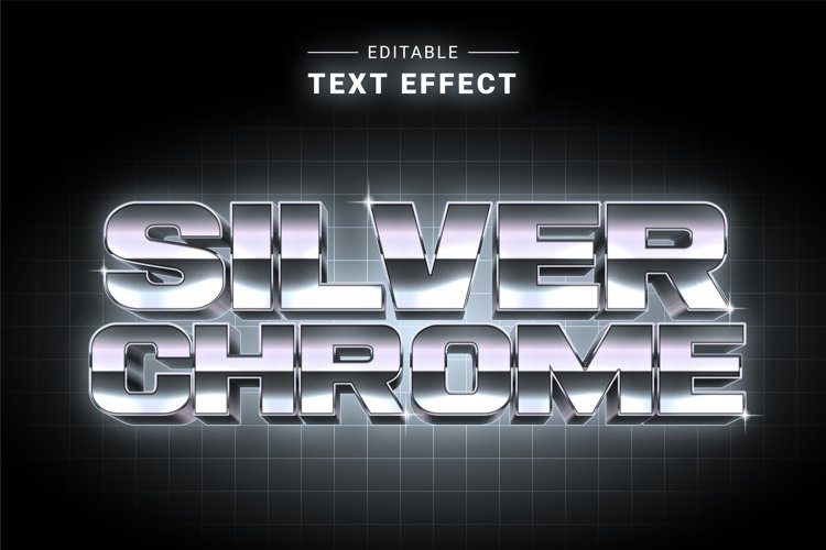 Editable Text Effect for Illustrator. Vector Graphic styles example image 1