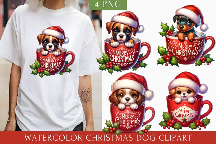 Christmas Watercolor Png Image 13