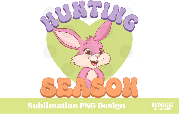 Easter Bunny Sublimation PNG Chick Farm Hip Hop Spring Joy
