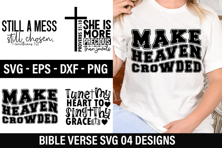 Bible Verse SVG Design - She is more precious than