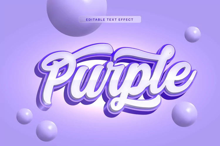 Editable Text Effect for Illustrator. Vector Graphic styles