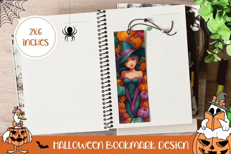Printable Halloween Bookmark Image 17