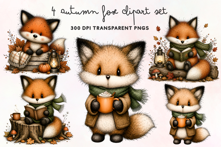 Woodland Animal Clipart Image 2