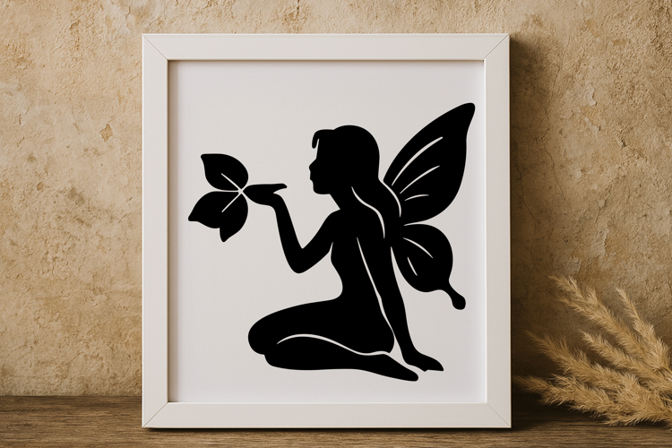 Fairy Silhouette Svg Image 2