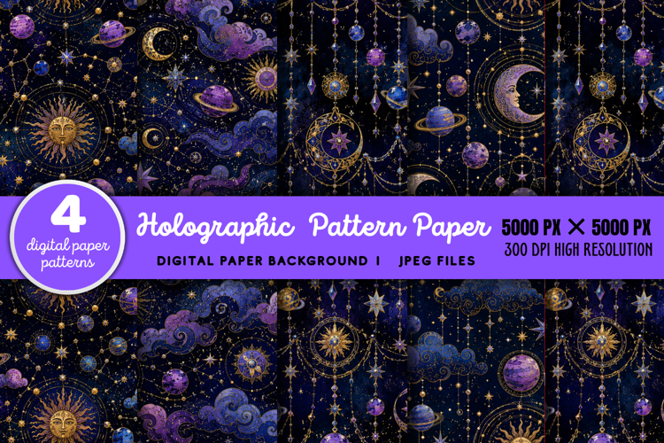 Holographic Digital Paper Image 13
