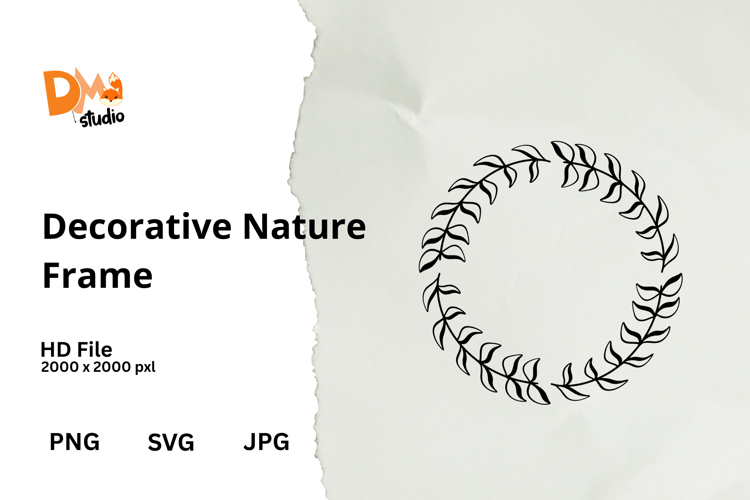 Leaf Outline Clipart Image 8