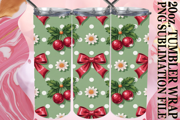 Christmas Tumbler Wrap Image 3