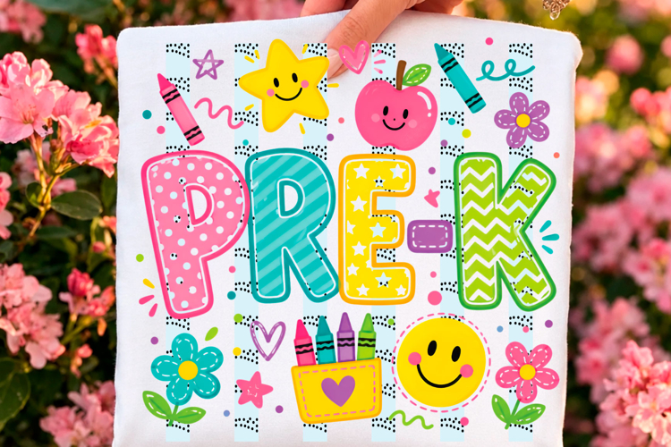 Pre-K Back to School PNG