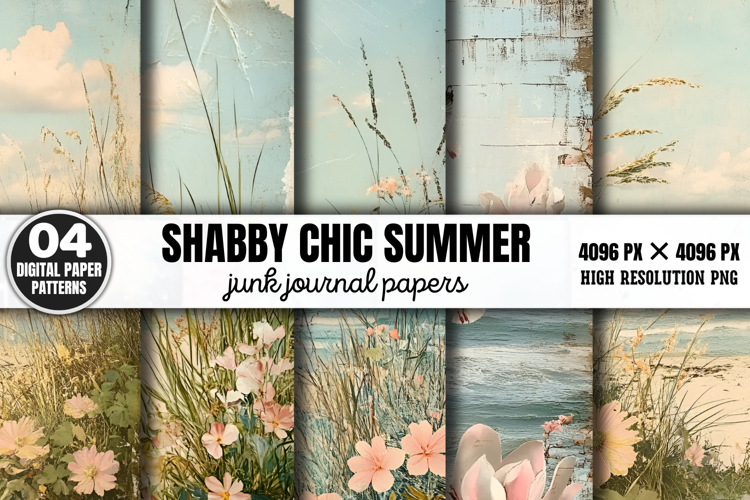Summer Digital Paper Image 9