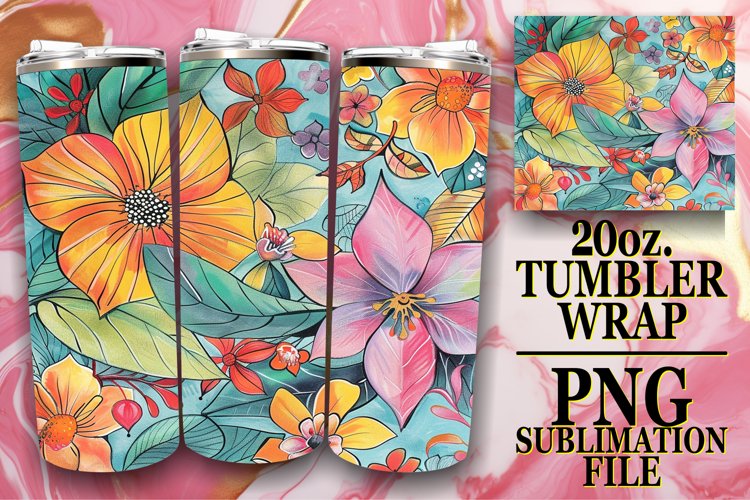 Springtime Bloom Tumbler
