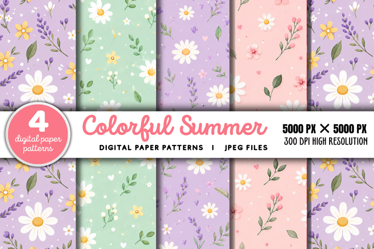 Floral Seamless Pattern Image 4
