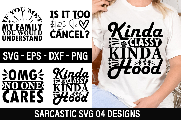 Sarcastic SVG Design - If You Met My Family You Would