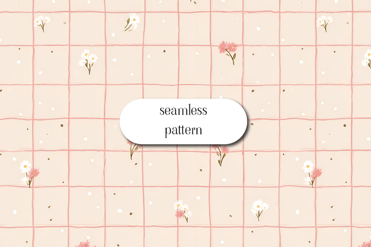 Floral Seamless Pattern Image 16