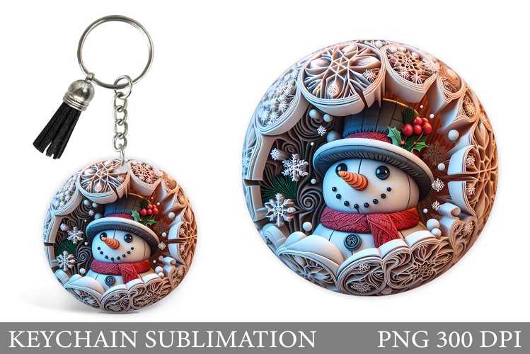 Cute Snowman Clipart Image 7
