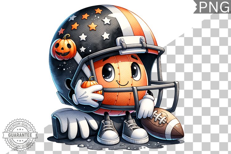 Football Clipart Image 9