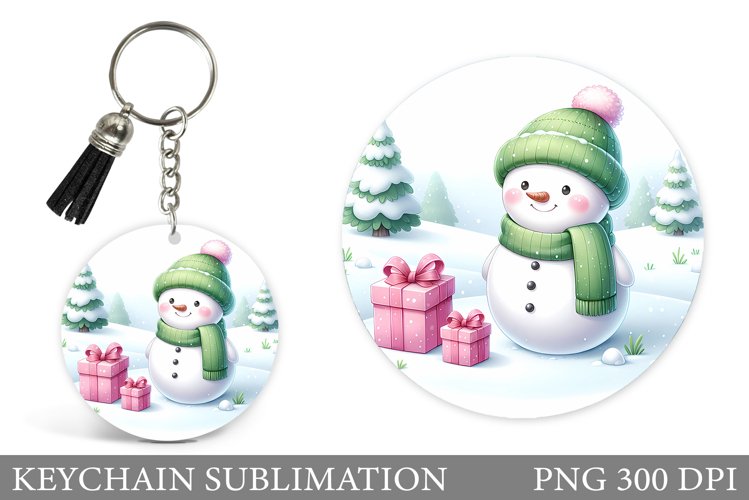 Cute Snowman Clipart Image 5