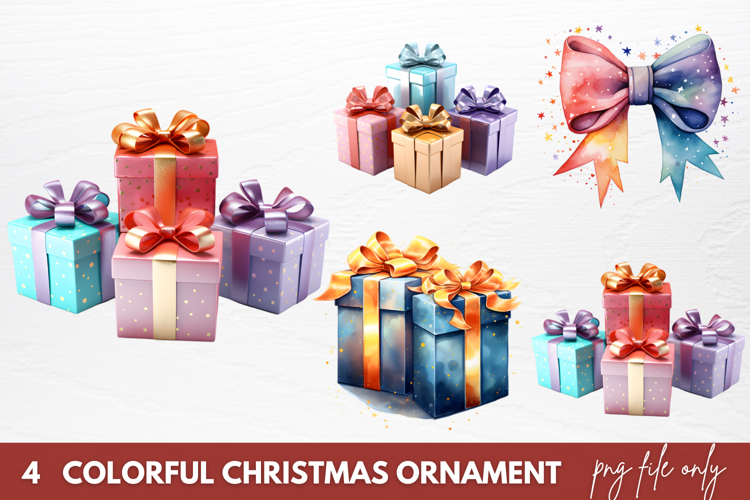 Christmas Ornaments Clipart Image 23