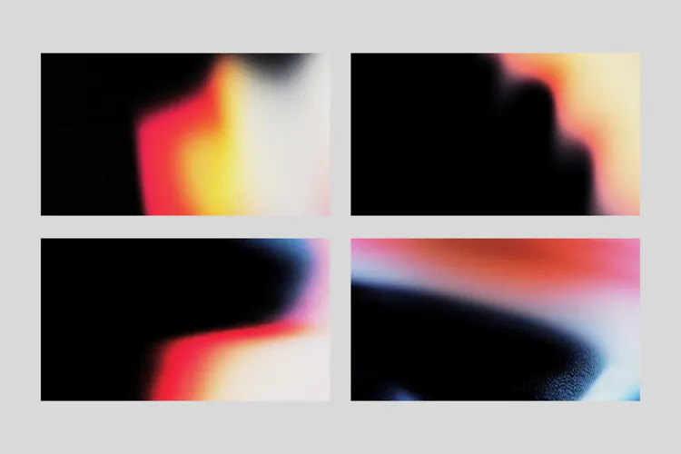Dark Pastel Aura Backgrounds 4 Grainy Textures