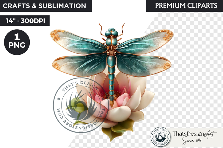 Royal Lotus Princess Fantasy Goddess Floral Clipart
