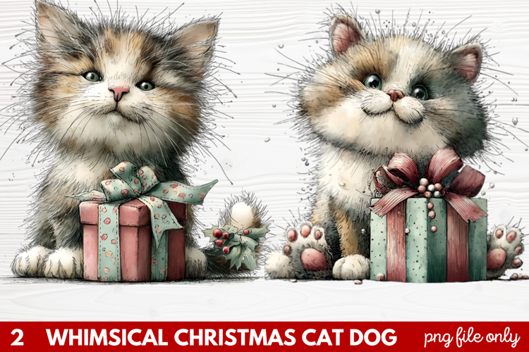 Christmas Dog Clipart Image 20