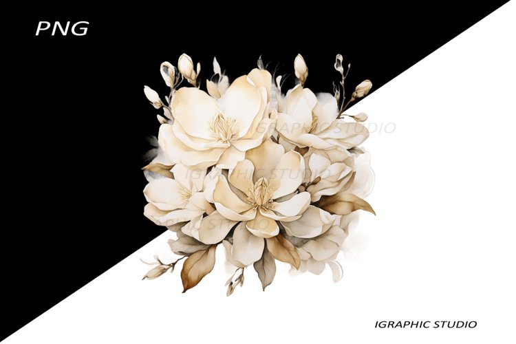 Magnolia Clipart Image 4