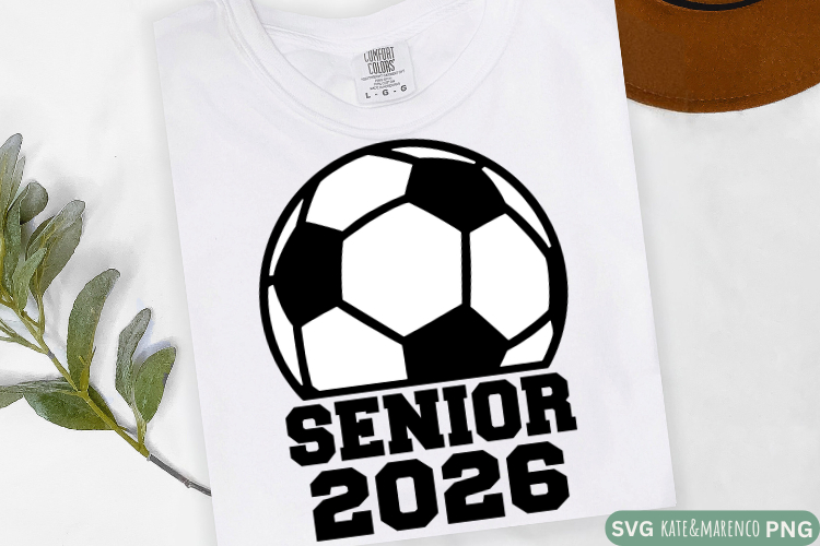 Soccer Senior SVG | Senior Soccer 2026 SVG | Sublimation